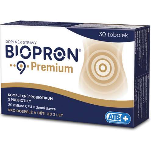 WALMARK Biopron9 PREMIUM - Комплекс пробиотиков с пребиотиками, 30 таблеток